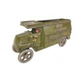 Hubley Cast Iron Bell Telephone Truck Hubley Cast Iron Bell Telephone Truck