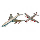 1950s Tin Litho Airplanes Lot 1950s Tin Litho Airplanes Lot