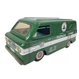 Vintage Tin Corvair Telephone Van Vintage Tin Corvair Telephone Van