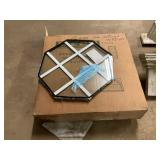 Octagon Window Glass Insert