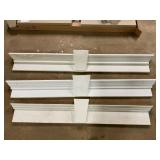 Three Architectural Window Crowns