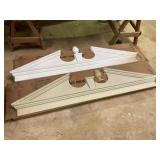 Decorative 7-Foot Pediments