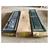 Five Various Size Shutters