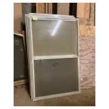 8 White Storm Windows