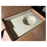 22 Colter Marble Sink in Box