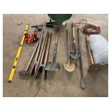 Hand Tools with Wheelbarrow