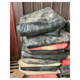 Ten Large Concrete Tarps