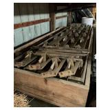 Large Wood Box With Concrete Forms