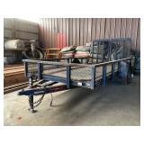 Ringo 600 Flatbed Utility Trailer