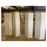 Two Sets of Folding Closet Doors