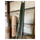 12 Metal Posts with Perforations