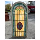 Stained Glass Window With Damage