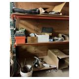 Two Shelves of Miscellaneous Items
