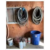 Hoses and Spray Bucket