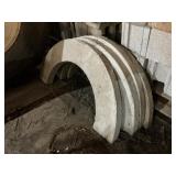 4 Concrete Manhole Riser Sections
