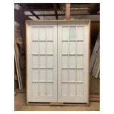French Doors with 15-Light Panels