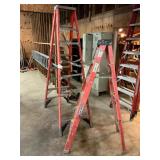 Werner 6-Foot and 8-Foot Fiberglass Ladders