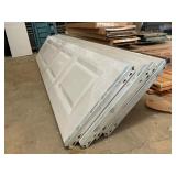 Four Metal Garage Doors