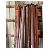 Nine Tel-O-Post Adjustable Columns