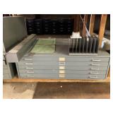 Map Filing Cabinet with Accessories