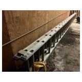 Werner Aluminum Extension Ladder, 40 Ft.