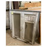 Double Casement Windows with Frosted Glass