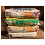 Five Full CAT Oil and Coolant Containers