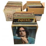 Three Boxes of Vinyl Records