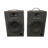 Optimus 40-0110 10 Inch PA Speakers Pair