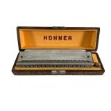 German Hohner Chromonica 64 Harmonica