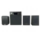 Sony Subwoofer And Speaker Set, 4 Pieces