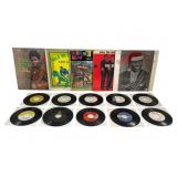 Soul Music Collection of 5 LPs and 10 45s