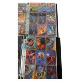 2 Binders Full Marvel Fleer Cards+ Batman+ 1989-90