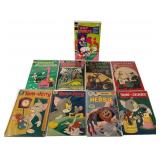 Nine Vintage Comic Books Cartoon/Horror