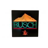 Busch Beer Light-Up Wall Sign