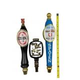 3 Beer Tap Handles