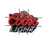 Coors Light Neon Bar Sign