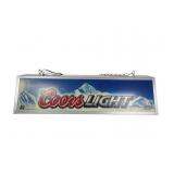 Coors Light Illuminated Bar Sign