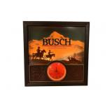 Busch Beer Advertising Wall Clock