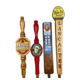 Four Beer Tap Handles