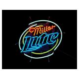 Miller Lite Neon Sign