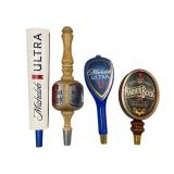 Four Michelob Tap Handles