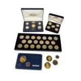 24k Gold Enhanced CLAD Coin Collection