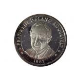 1982 Franklin D. Roosevelt Silver Coin