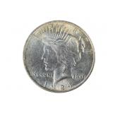 1924 Peace Silver Dollar Coin