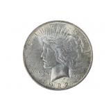 1922 Peace Silver Dollar, Circulated