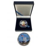 2001 American Eagle & 1954 Franklin Coins