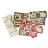Foreign Bank Note Collection in Circulated Conditi