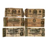 Confederate Currency Notes