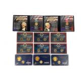 17 Presidential Dollar Coins Collection